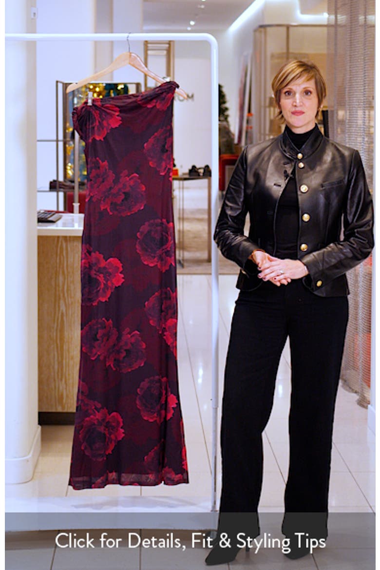 Mischa Twist Strap Mermaid Gown video