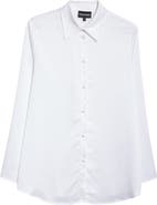 Emporio Armani Back Button Satin Shirt