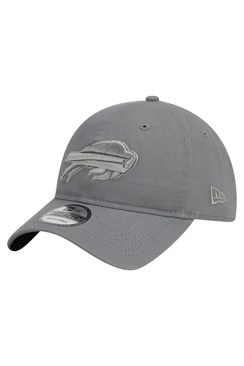 Men's New Era Gray Buffalo Bills Color Pack 9TWENTY Adjustable Hat, Main, color, Gray