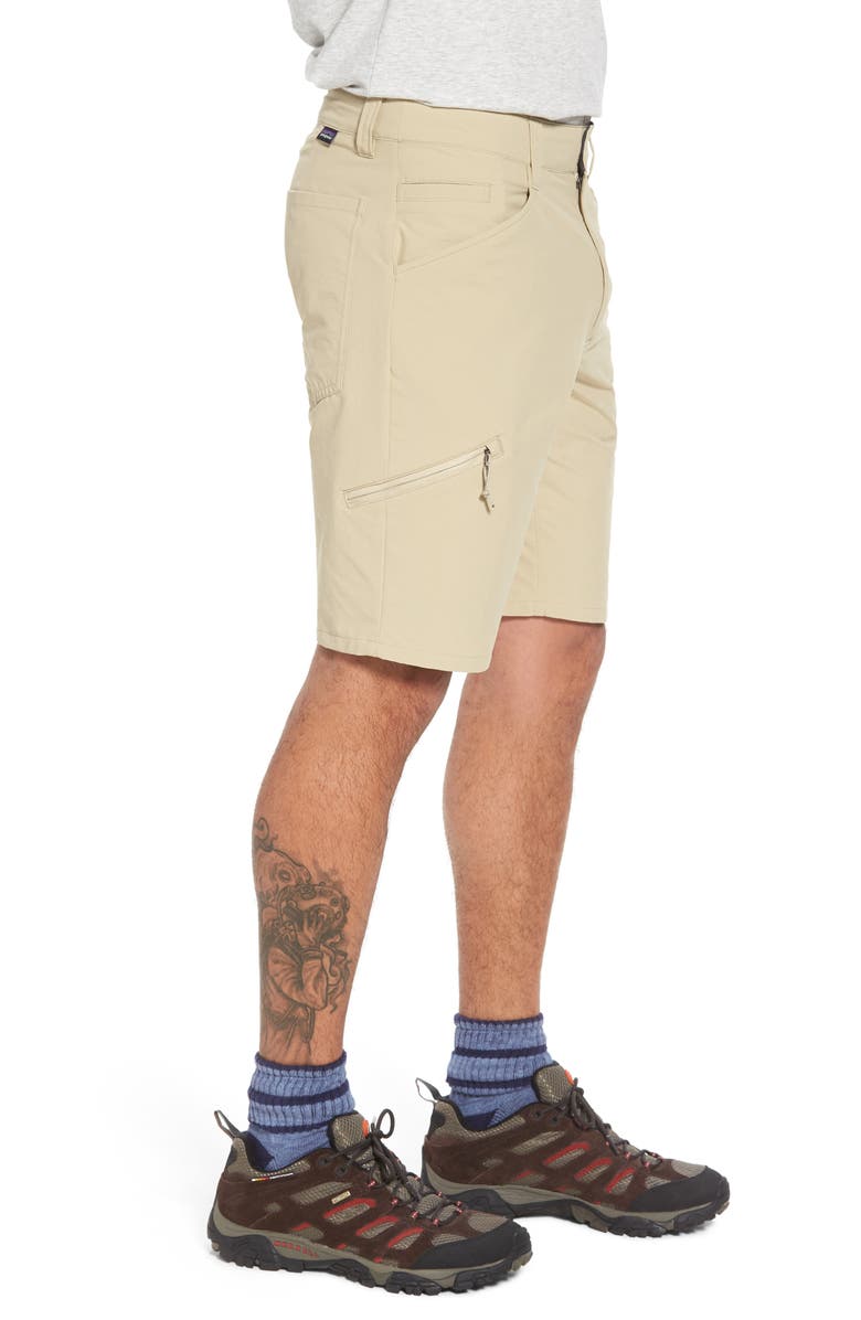 Patagonia Quandary Water Repellent Stretch Hiking Shorts, Alternate, color, 