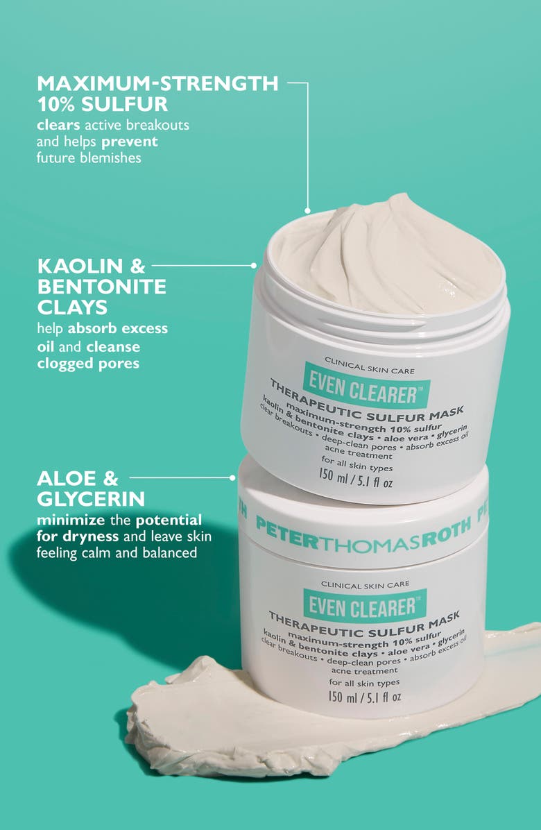 Peter Thomas Roth Even Clearer<sup>™</sup> Therapeutic Sulfur Mask, Alternate, color, 