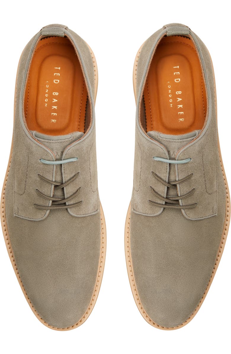 Ted Baker London Rye Derby, Alternate, color, Light Sage
