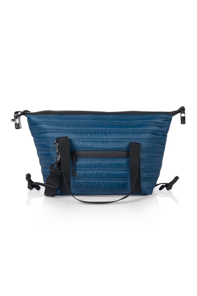 Midday Quilted Washable Insulated Lunch Bag, Alternate, color, Navy Blue