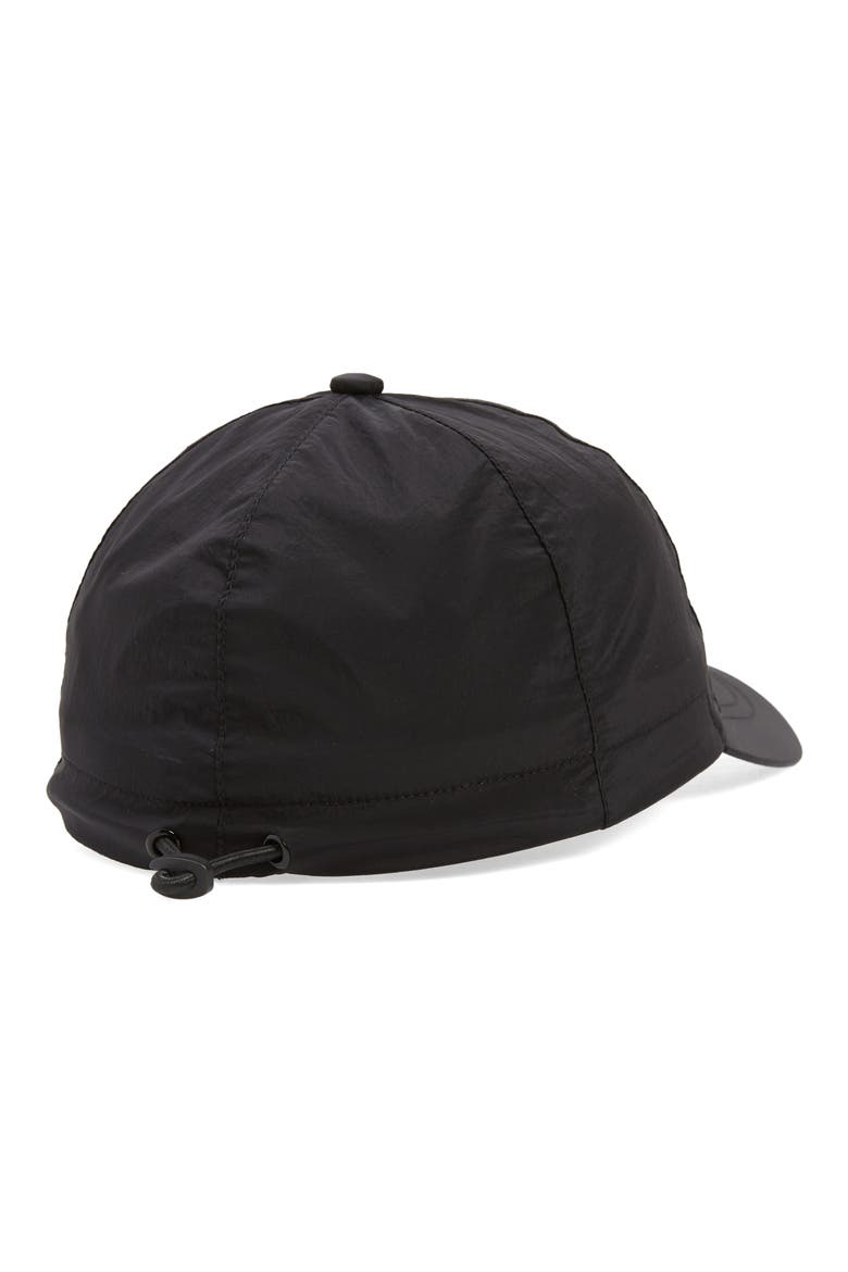 Logo Patch Baseball Cap, Alternate, color, BLACK