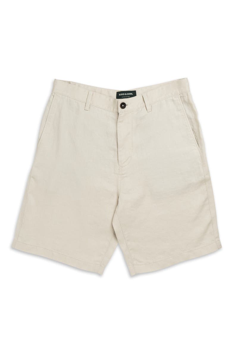 Rodd & Gunn Westlock Linen Shorts, Alternate, color, Straw