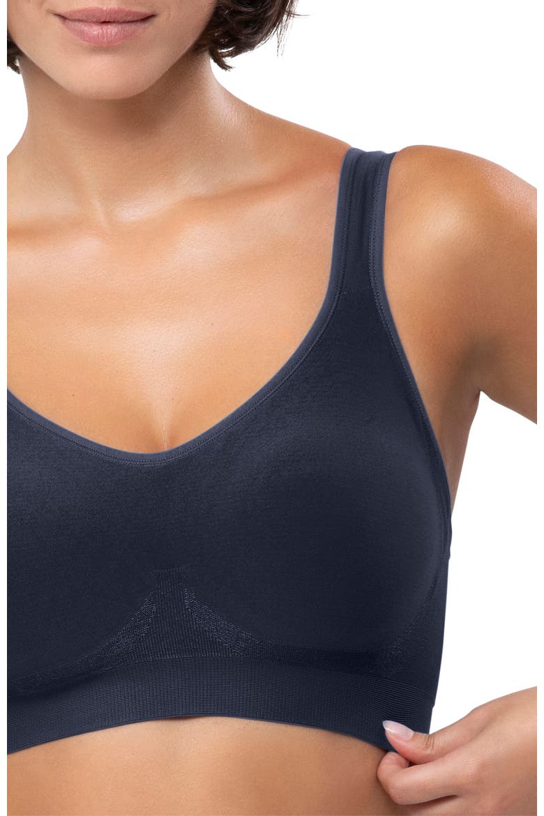 The Comfort Shaping Bra, Alternate, color, Navy