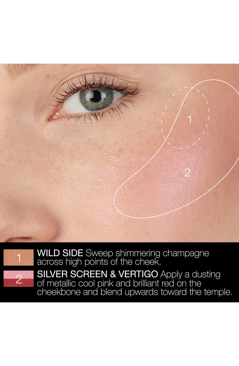 NARS All That Glitters Light Reflecting Cheek Palette, Alternate, color, 