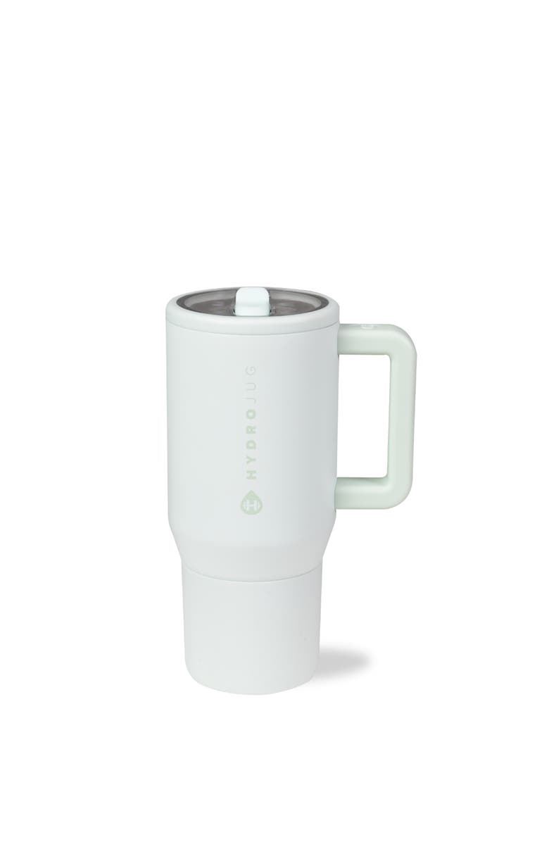 HydroJug Traveler - Water Bottle with Handle & Flip Straw 20oz, Main, color, Beryl