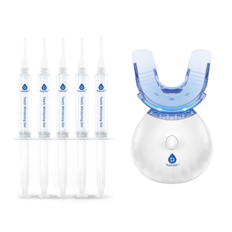 LED Teeth Whitening Kit with Additional Syringes