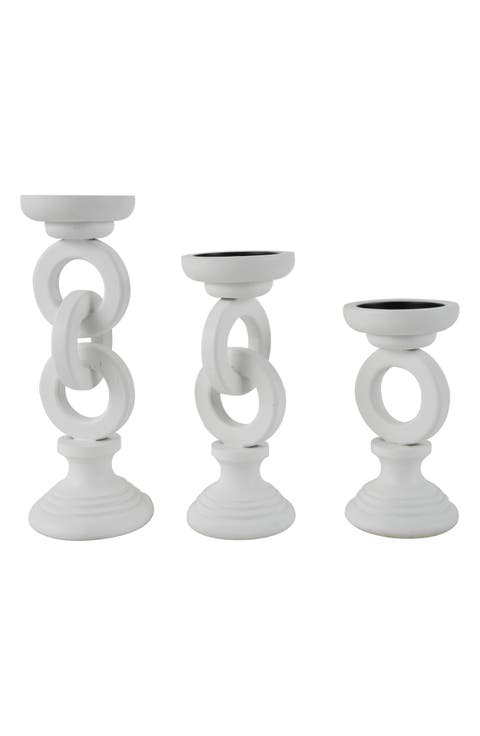Set of 3 Candleholders