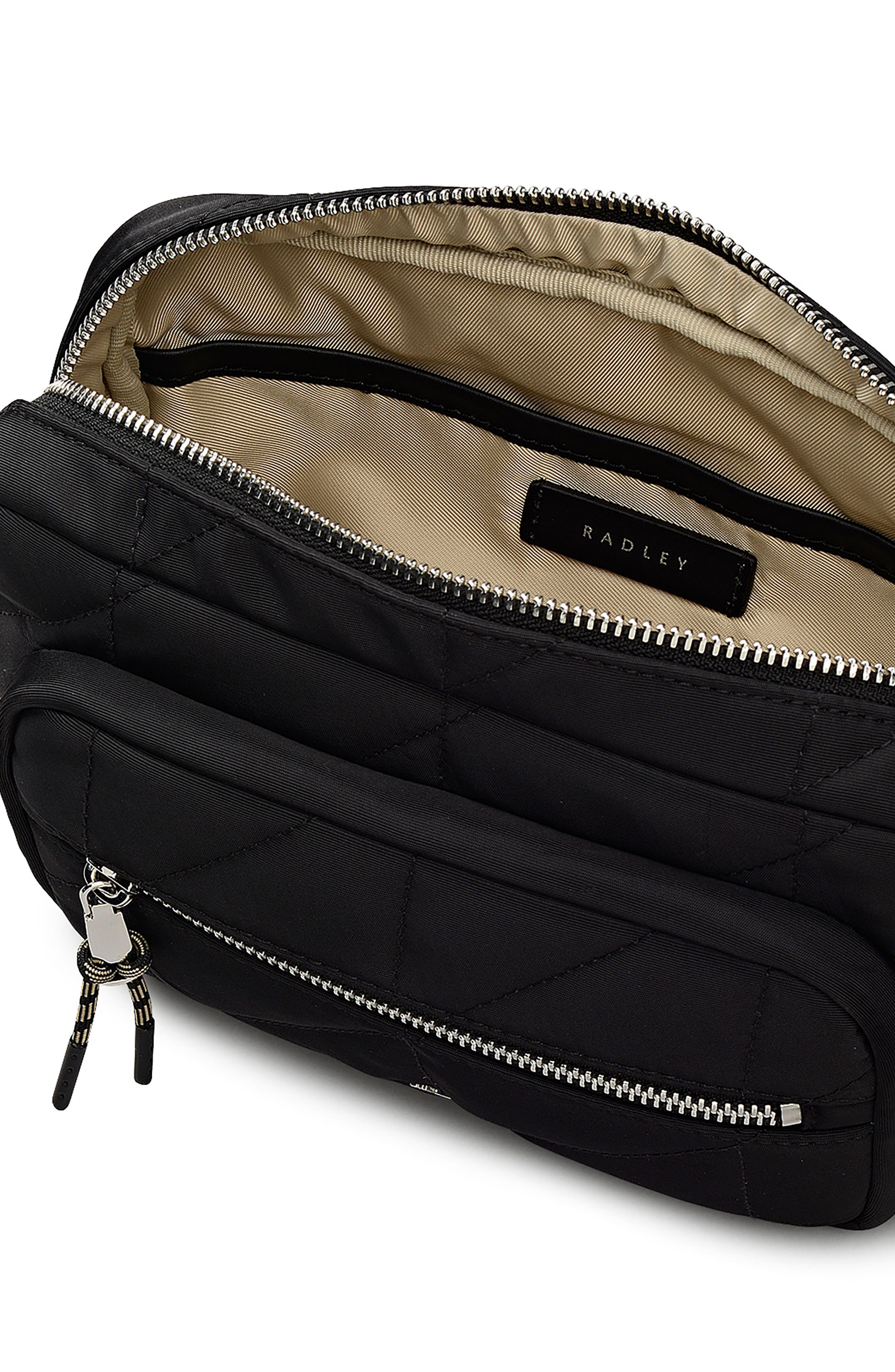 Danesfield Mews Recycled Polyester Crossbody Bag, Alternate, color, BLACK