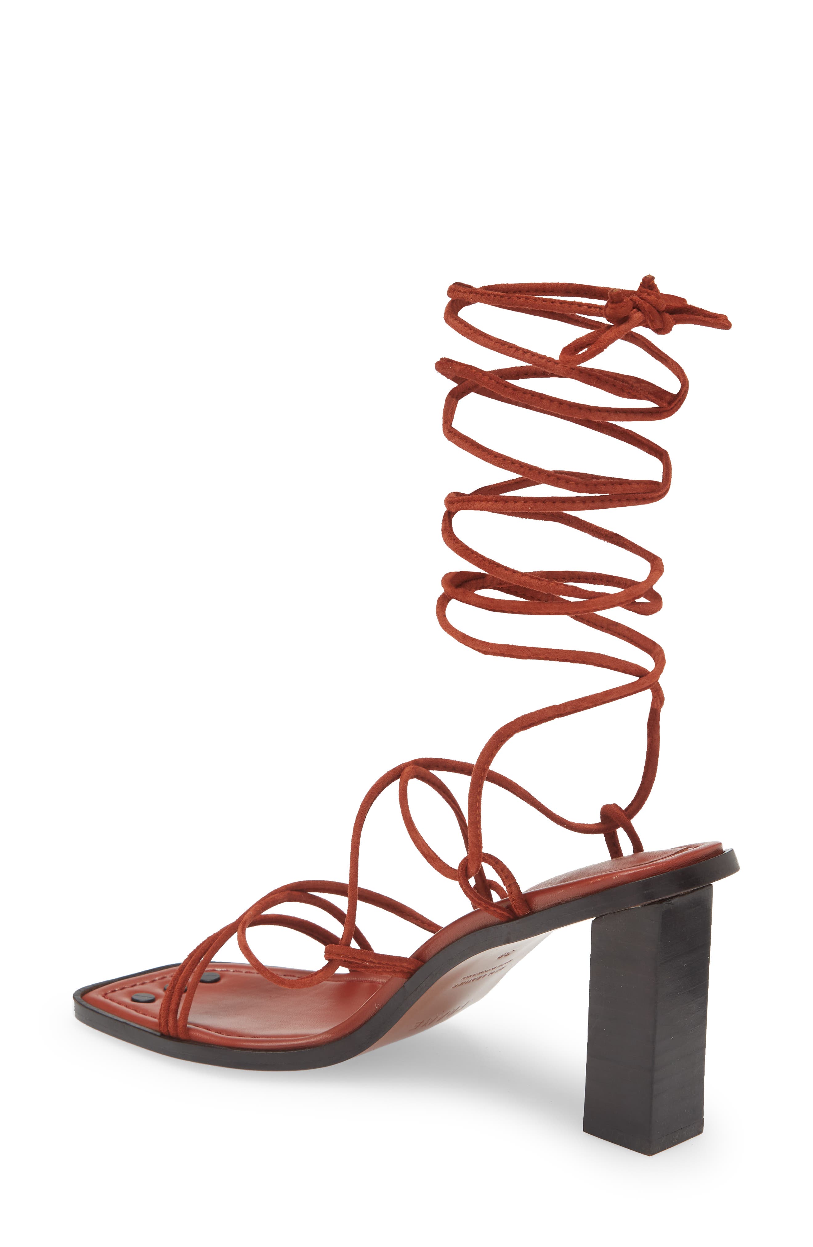 Le Doheny Strappy Sandal, Alternate, color, BRICK