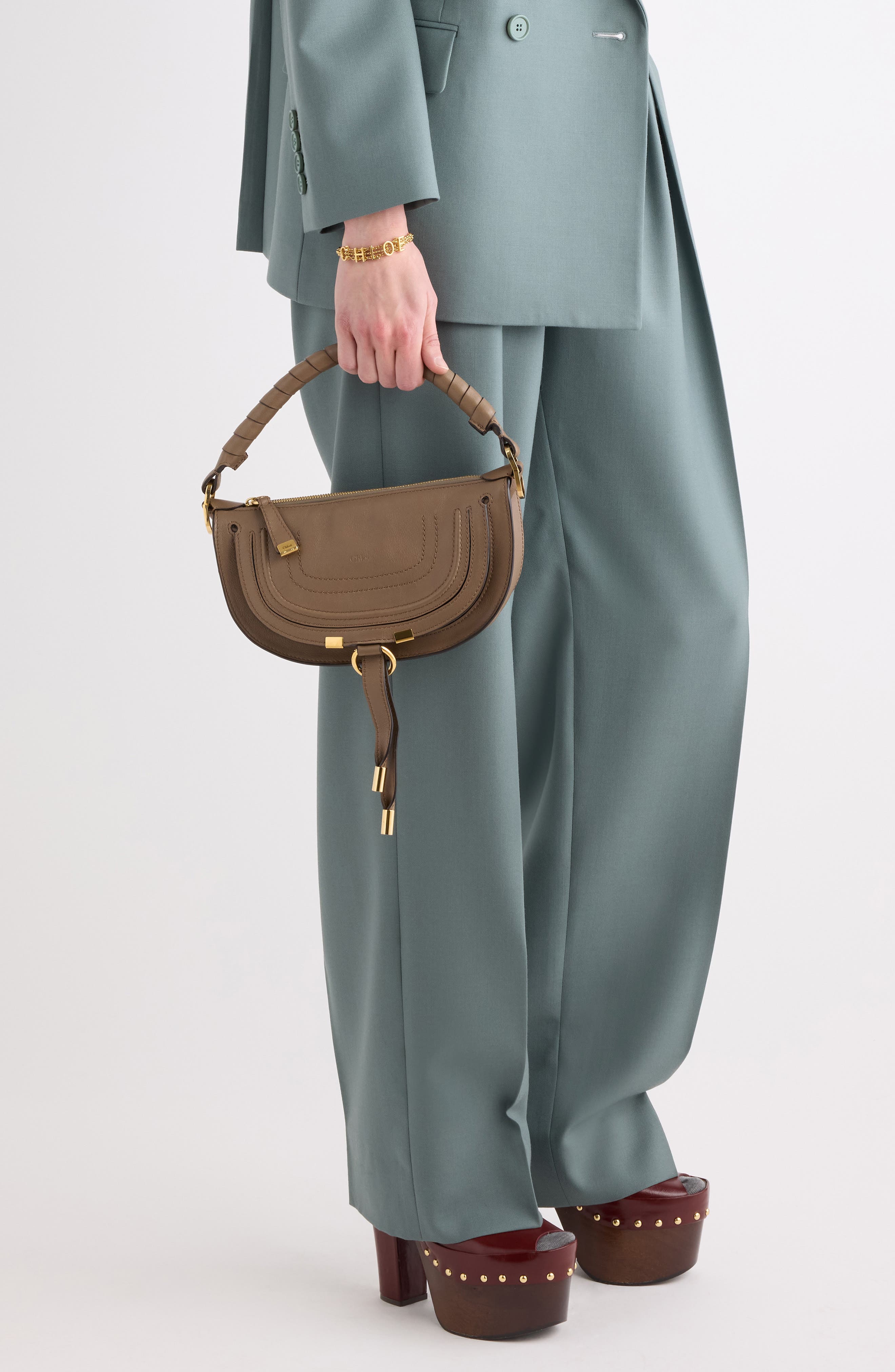 Mini Marcie Leather Camera Shoulder Bag, Alternate, color, DEEP TAUPE