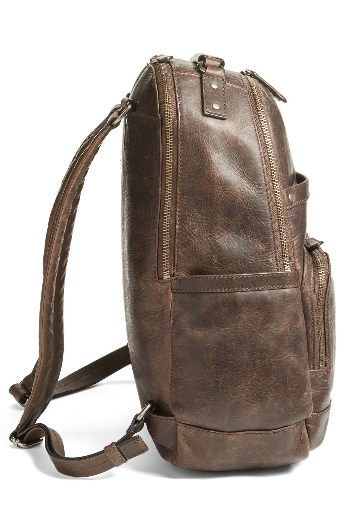 Frye 'Logan' Leather Backpack, Alternate, color, 