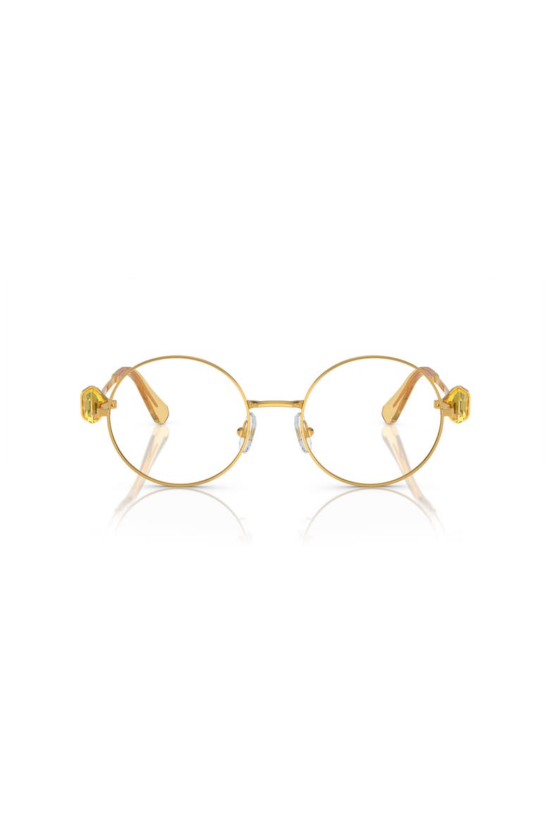 53mm Round optical glasses, Alternate, color, Yellow