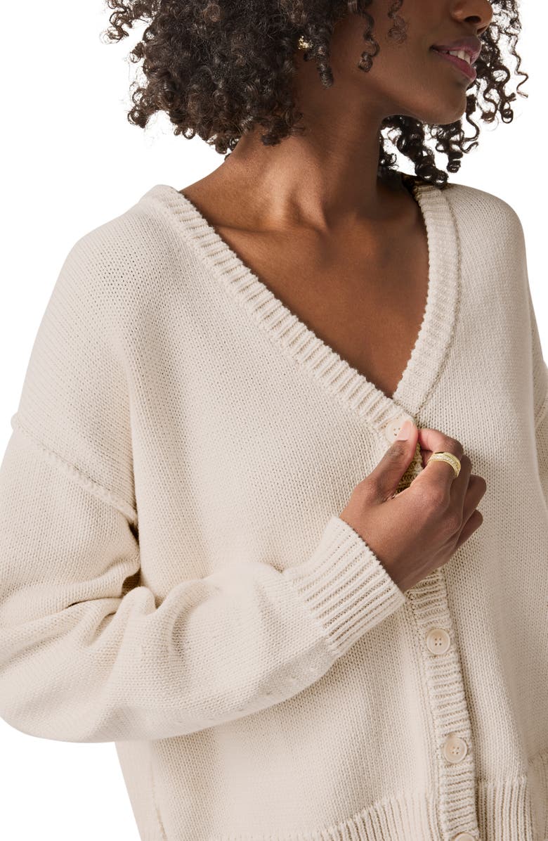 Splendid Jayda Cardigan, Alternate, color, Moonstone