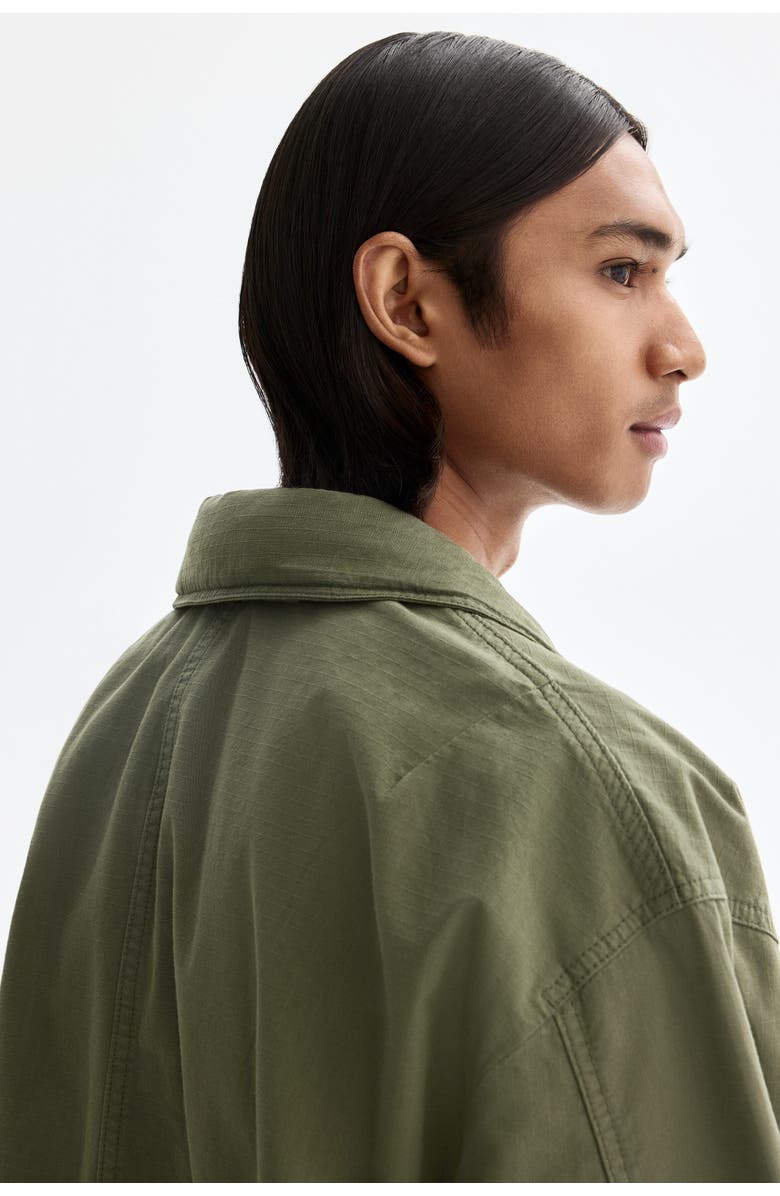 H&M Cargo Jacket, Alternate, color, Khaki Green
