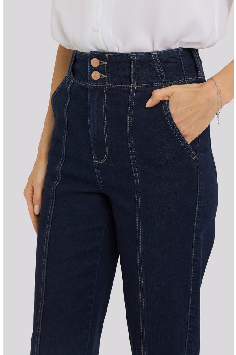 Kasey Stovepipe Jeans, Alternate, color, MORNINGTIDES