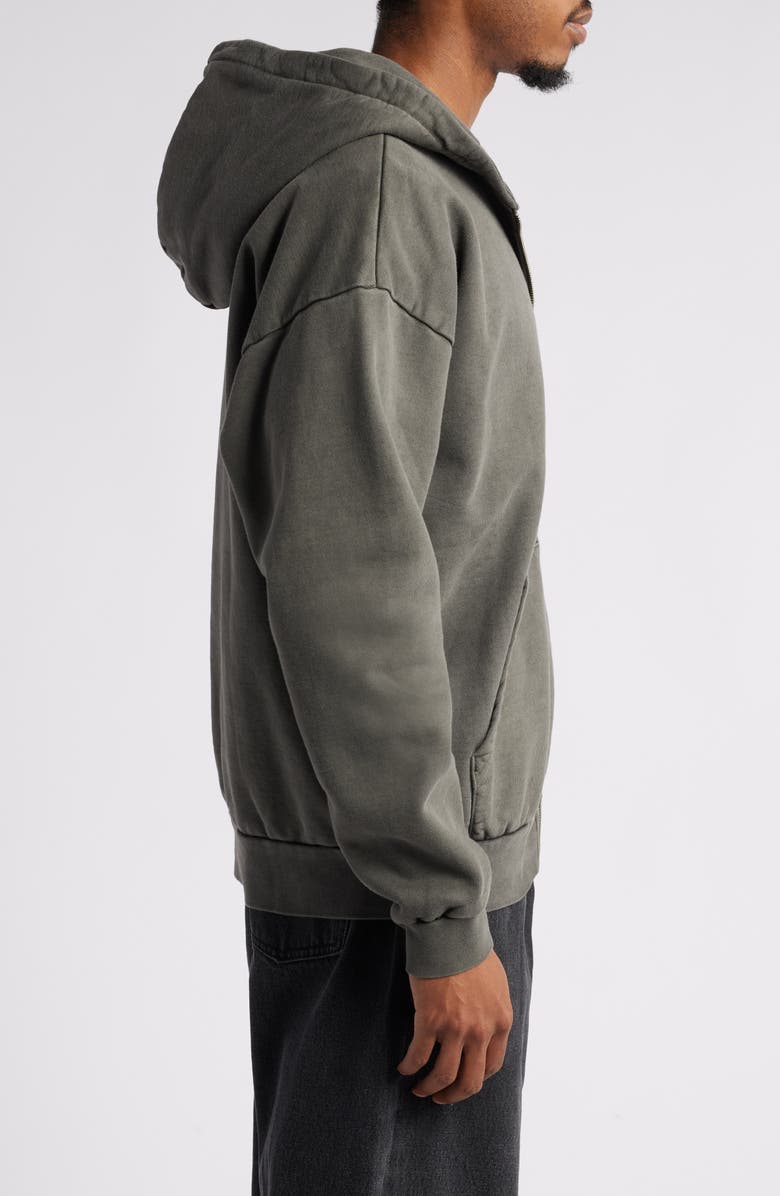 Obey Lowercase Pigment Zip Hoodie, Alternate, color,