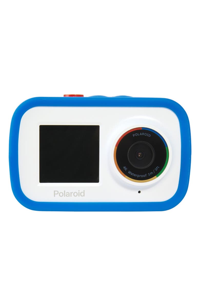 Polaroid 4K Ultra HD Action Camera, Main, color, Blue
