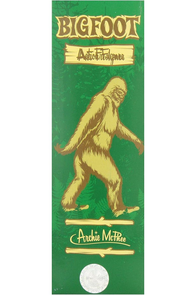 Archie Mcphee Bigfoot Action Figure, Alternate, color, Brown