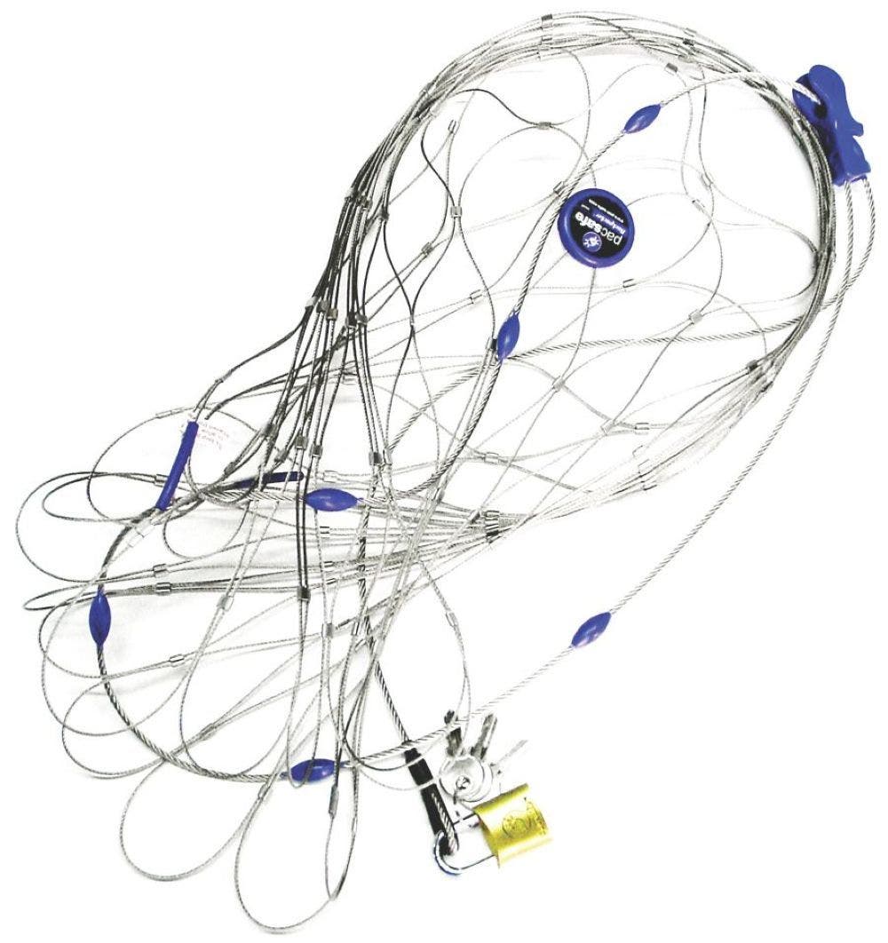 PACSAFE 85 Anti-Theft Backpack And Bag Protector, Alternate, color, Steel