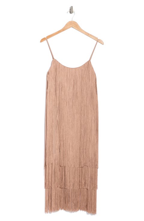 Taylen Fringe Midi Dress