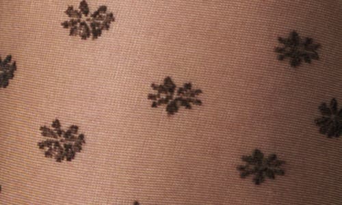 Oroblu Floral Sheer Tights In Black