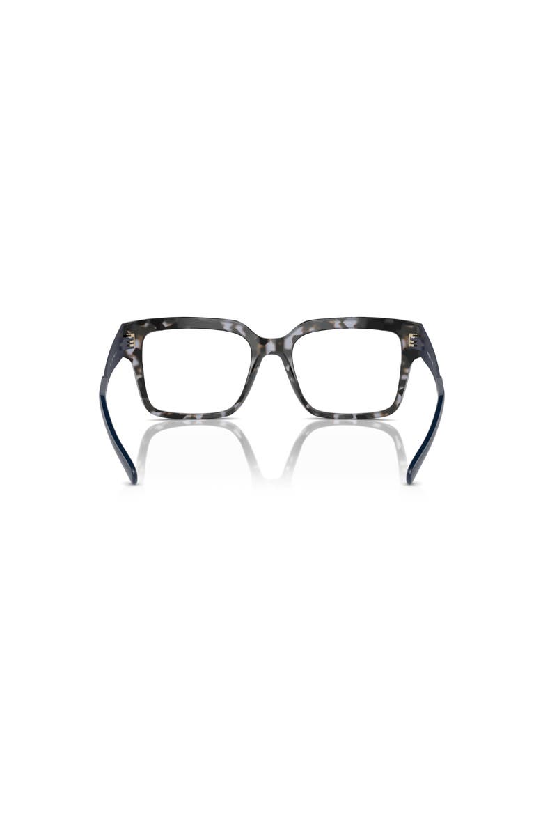 53mm Rectangle optical glasses, Alternate, color, Blue