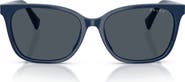 RALPH 56mm Gradient Square Sunglasses