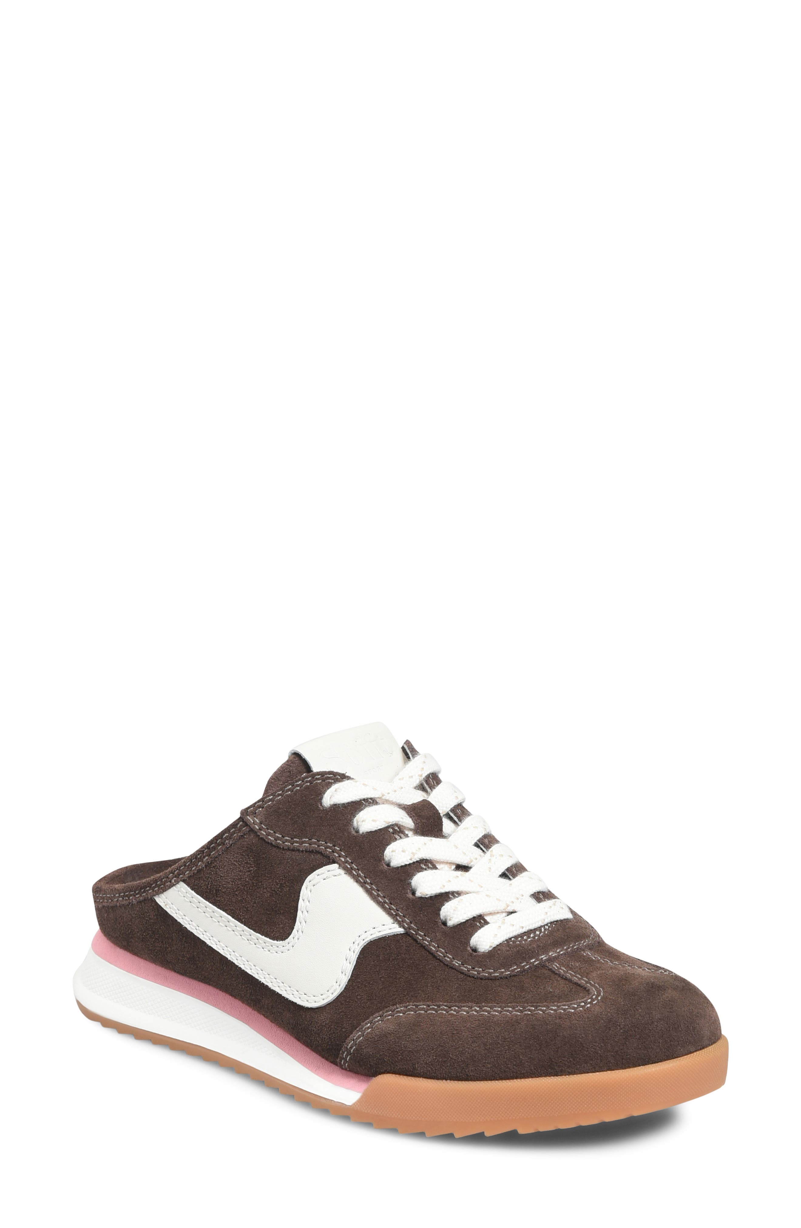 Söfft Kassie Sneaker Mule, Main, color, Rich Brown