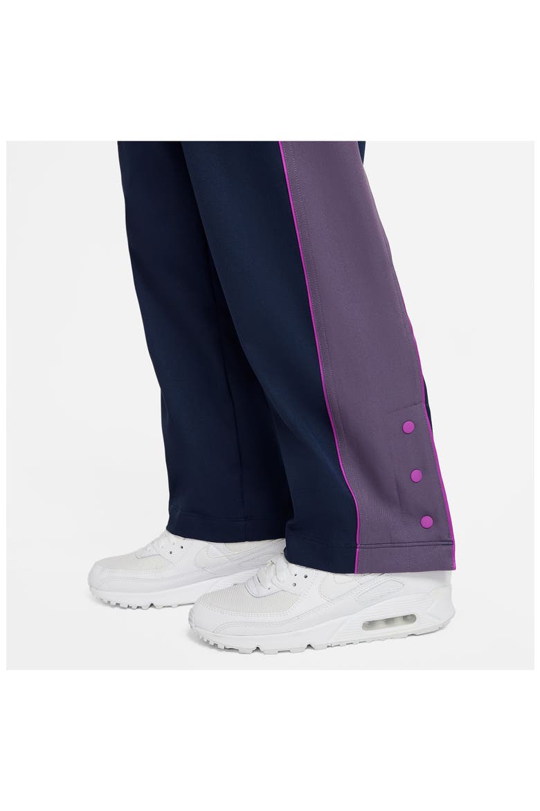 Kid's LeBron Dri-FIT Track Pants, Alternate, color, MIDNIGHT NAVY/ PURPLE