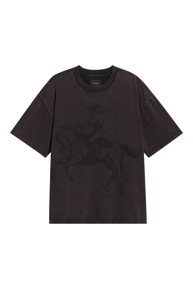 Cafe Graphic T-Shirt, Main, color, BLACK