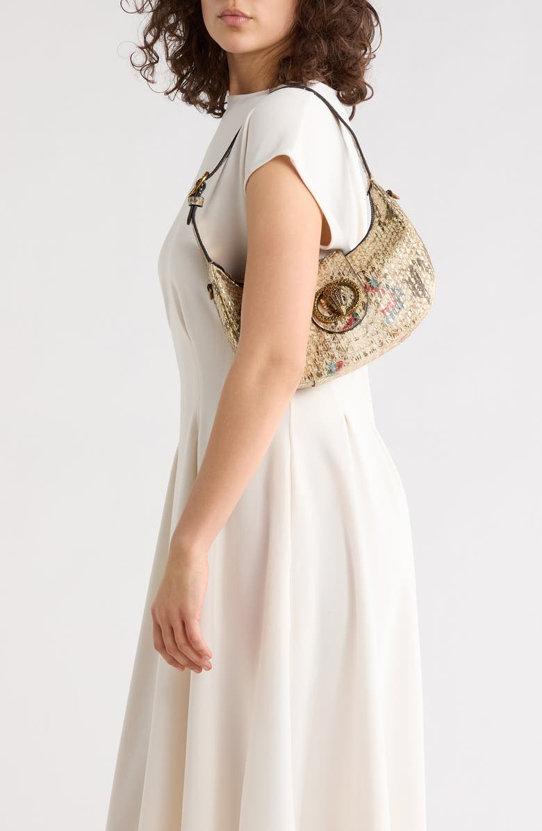 Kurt Geiger London Small Chelsea Hobo Bag, Alternate, color, Gold Combo