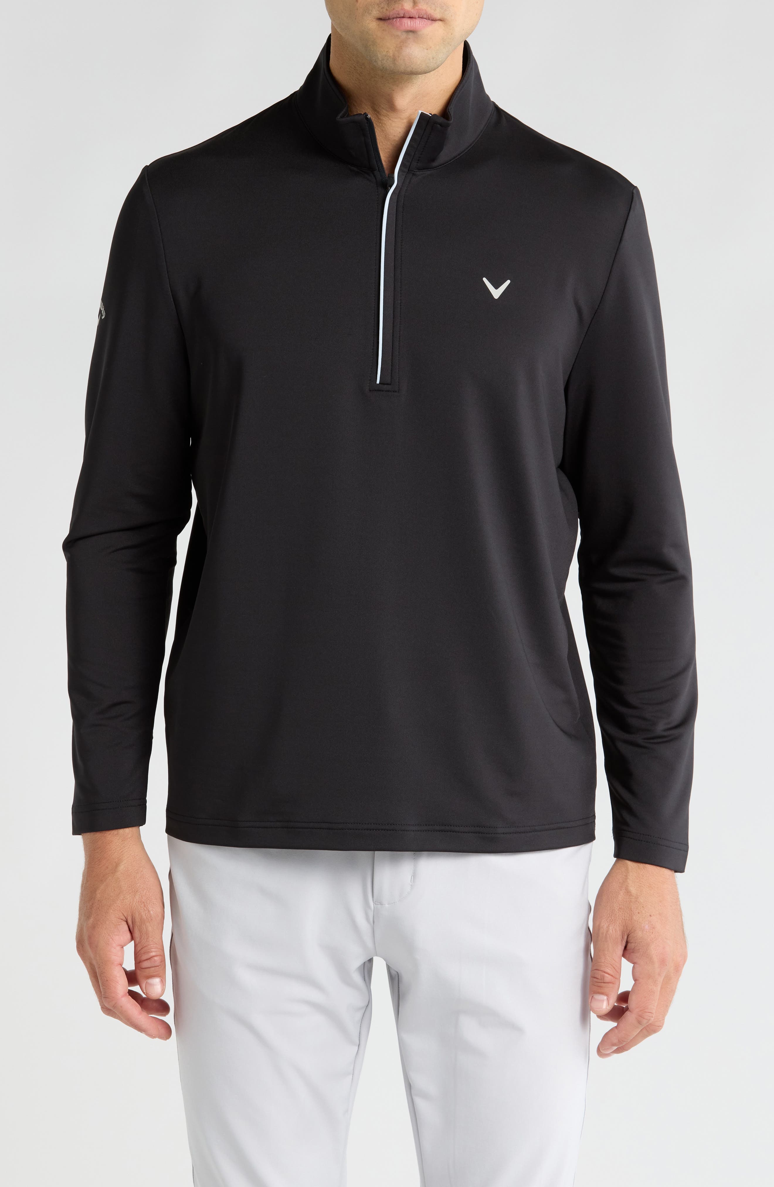 Callaway Golf® Lux Touch 1/4 Zip Long Sleeve Pullover | Nordstromrack