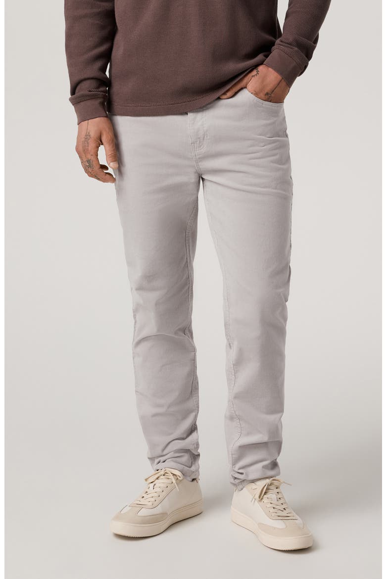 Optimist 5-Pock Cord Pants, Main, color, AMETHYST GREY