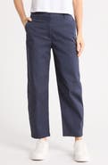 G/FORE Stretch Cotton Gabardine Barrel Leg Ankle Pants