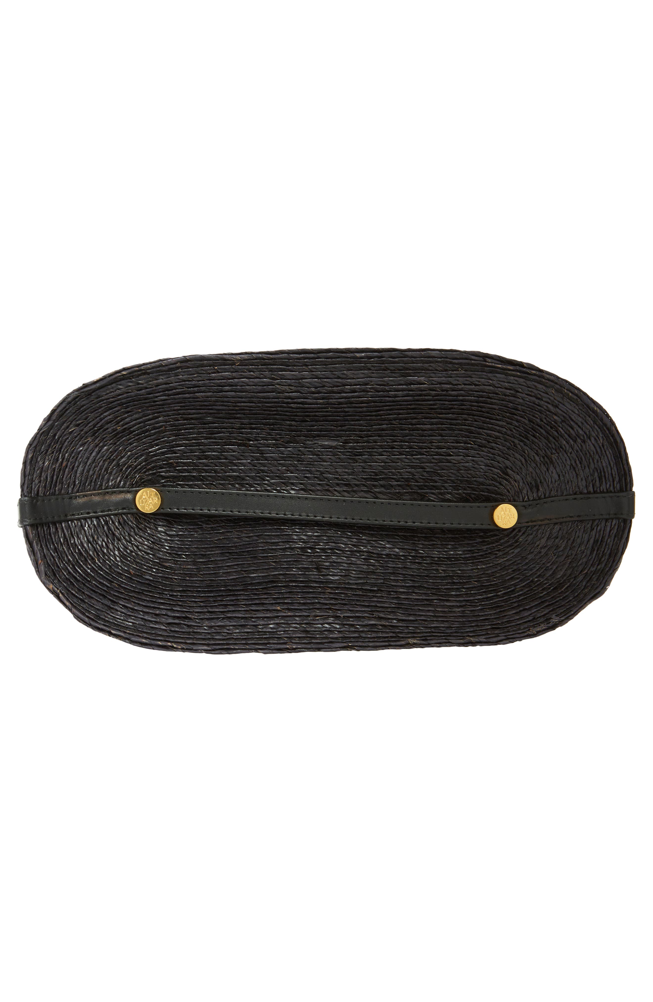 Altuzarra Watermill Top Handle Straw Bucket Tote, Alternate, color, 