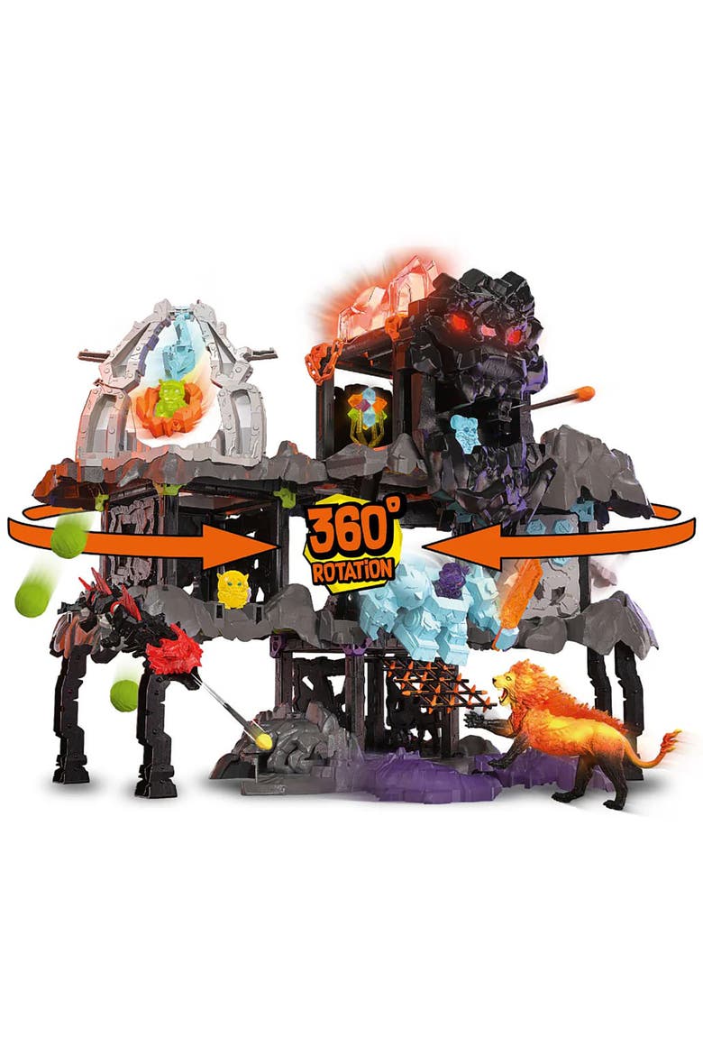 Eldrador Creatures, MasterCave Fortress Smashrador, 119 Piece Playset, Alternate, color, Multicolored