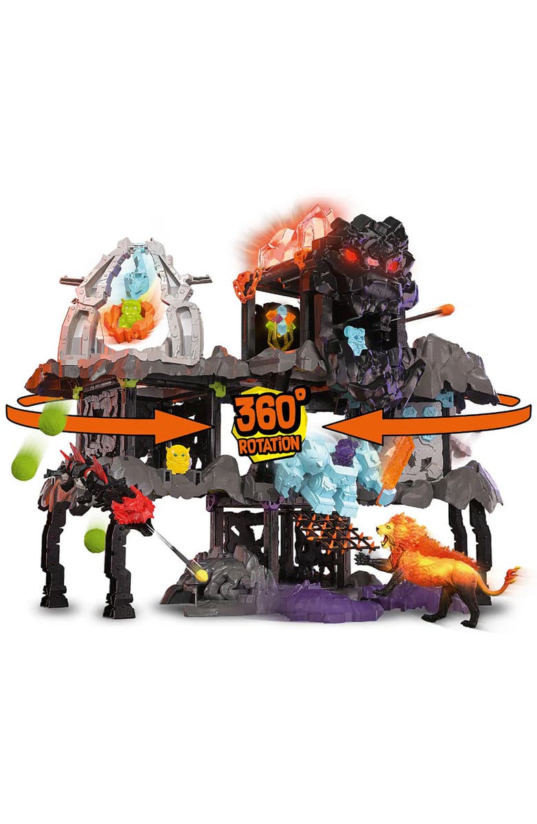 Schleich Eldrador Creatures, MasterCave Fortress Smashrador, 119 Piece Playset, Alternate, color, Multicolored