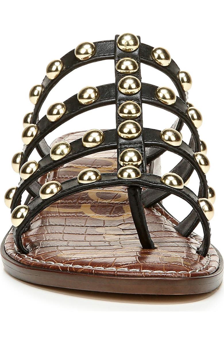 Sam Edelman Juniper Studded Gladiator Slide Sandal, Alternate, color,