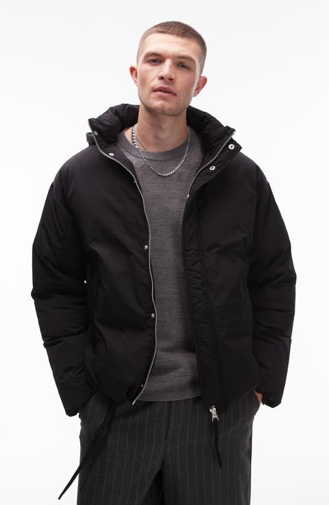 Oversize Hooded Nylon Jacket