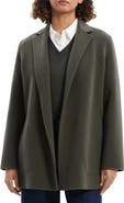 Theory Open Front Wool Blend Blazer
