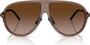 Moncler 61mm Pilot Sunglasses