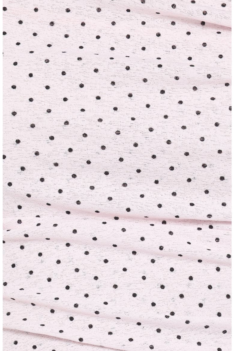 Aaron One-Shoulder Top, Alternate, color, PALE PINK DOT