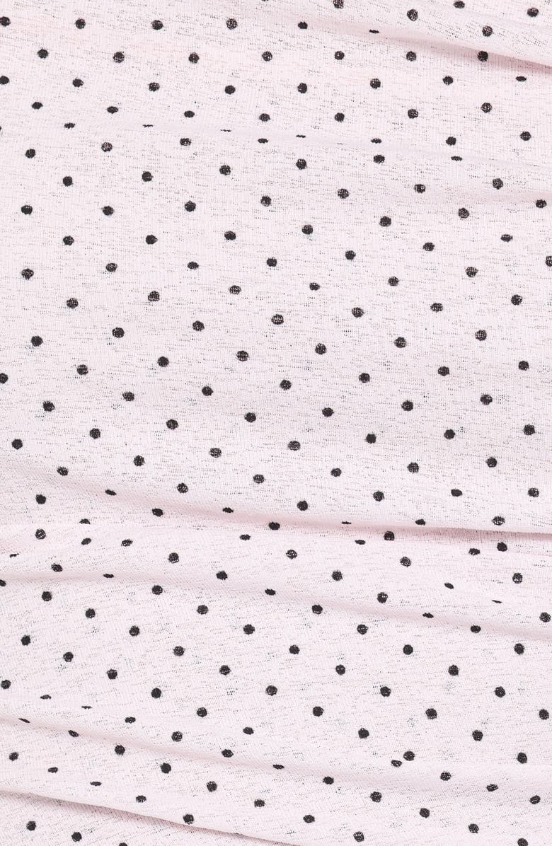 Petal & Pup Aaron One-Shoulder Top, Alternate, color, Pale Pink Dot
