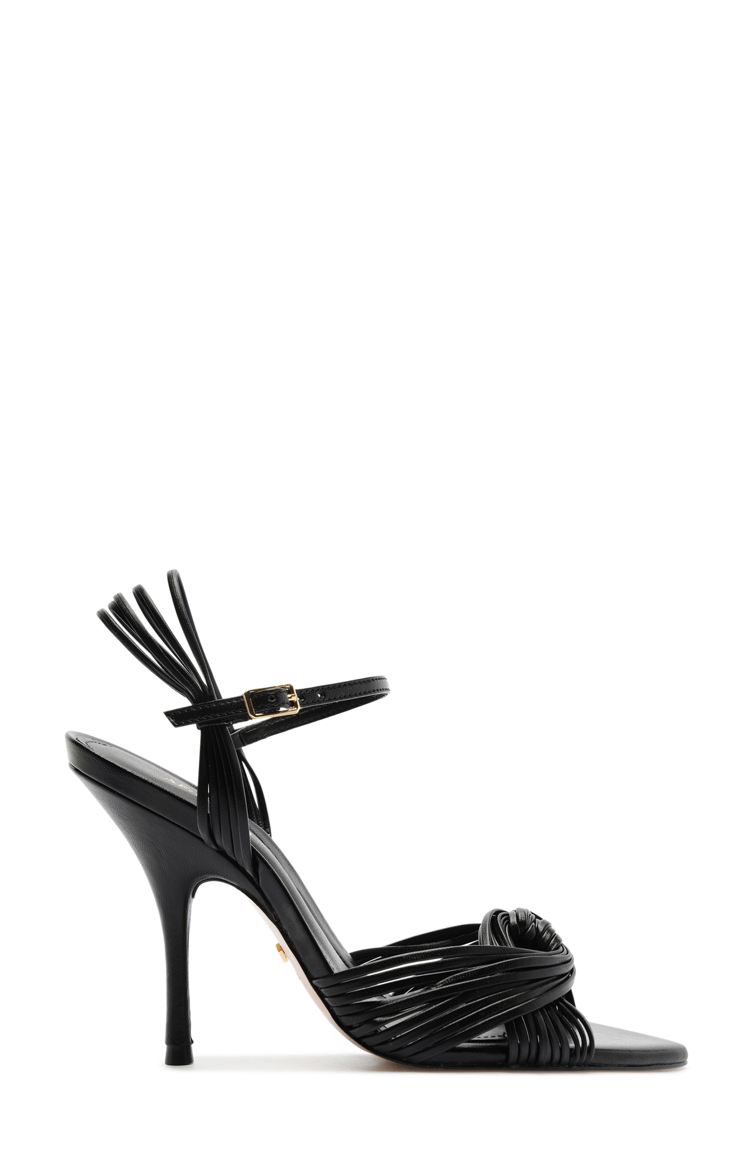 Arezzo Rosalie Slingback Pointed Toe Sandal, Alternate, color, Black