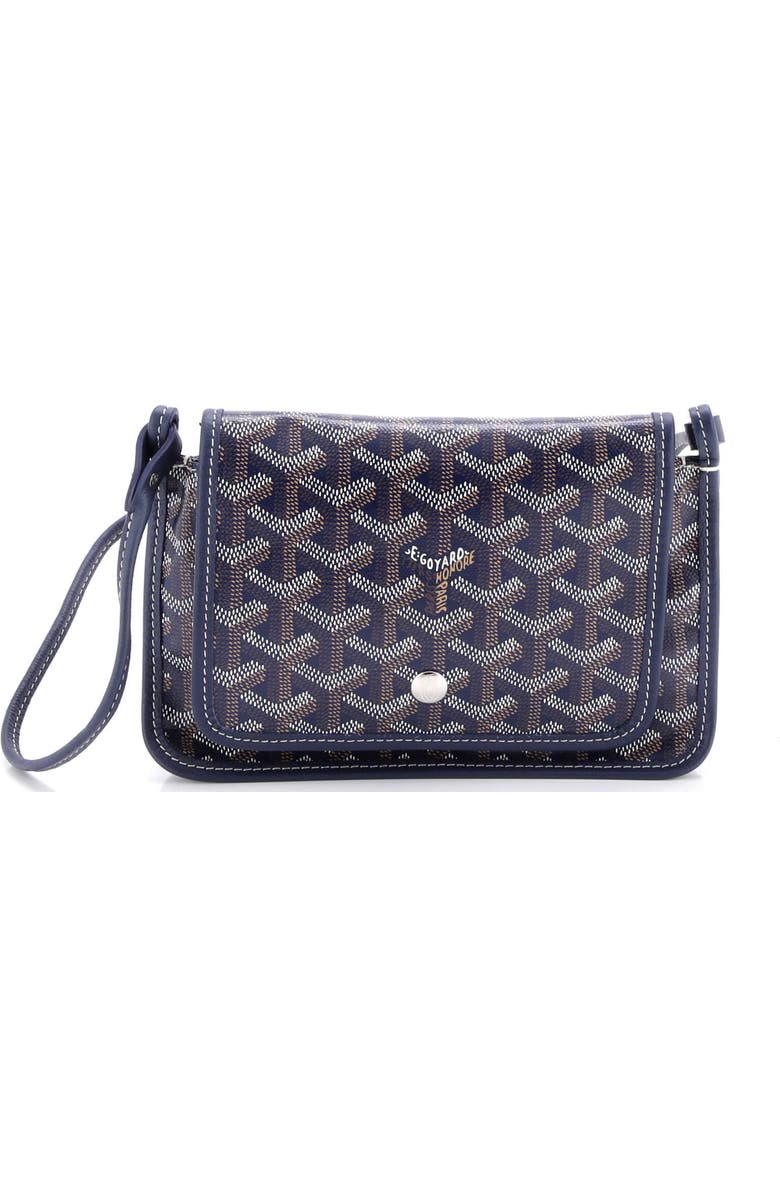 Pre-Owned Goyard Plumet Clutch Wallet Coated Canvas, Main, color,