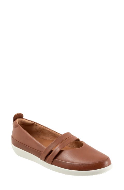 Devon Mary Jane Flat - Multiple Widths Available (Women)