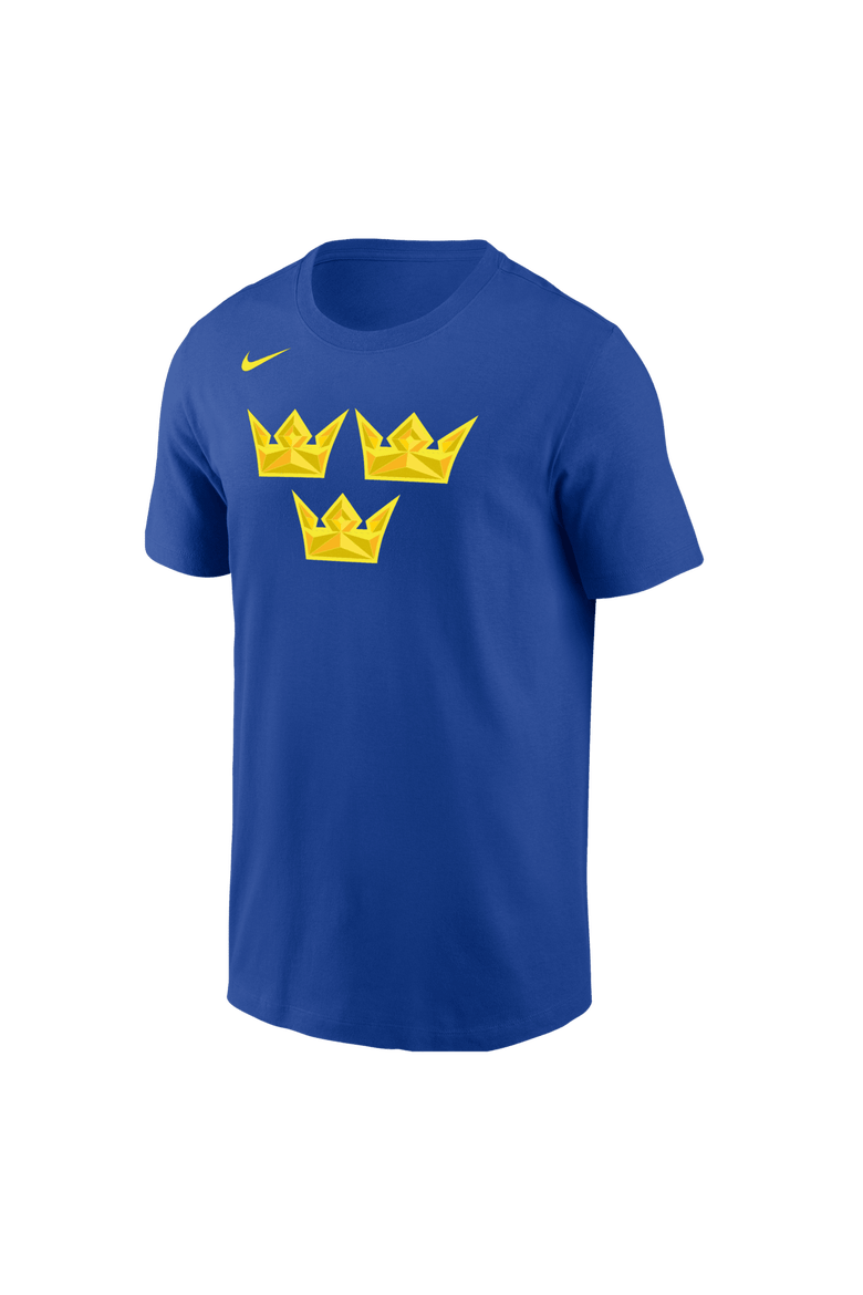 Men's Nike William Nylander Royal Sweden Hockey 2026 Name & Number T-Shirt, Alternate, color, Royal